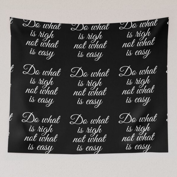 Item preview, Do what is right, not what is easy designed and sold by UnCoverDesign.