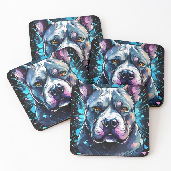 Item preview, Illustrate American XL Bully as a  cartoon drawing  designed and sold by aipaint.