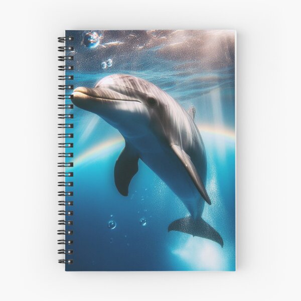 Item preview, Coastal Charmer - Dolphin's Graceful Swim designed and sold by ProgressMagnet.