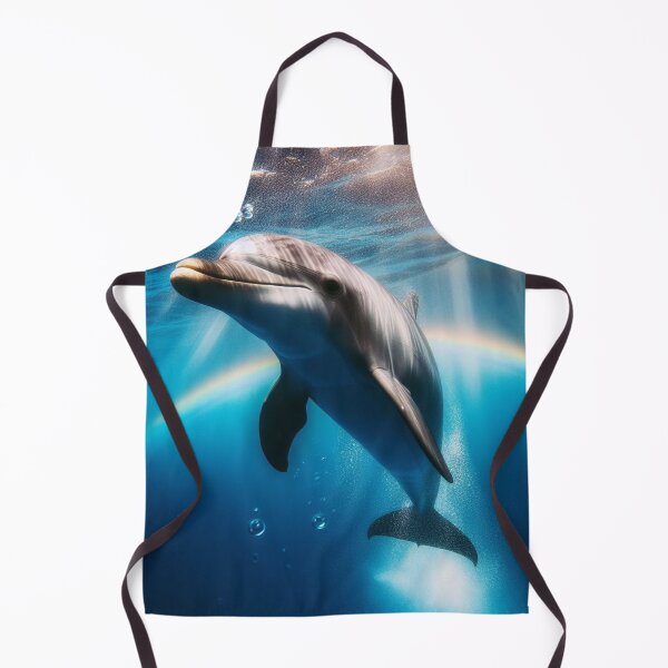 Item preview, Coastal Charmer - Dolphin's Graceful Swim designed and sold by ProgressMagnet.