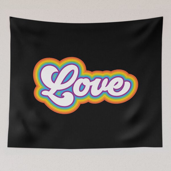 Item preview, Groovy Love Rainbow designed and sold by CynthiaFxo.