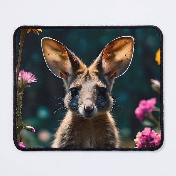 Item preview, Cute Happy Wallaby Kangaroo designed and sold by TheArtOfPat.