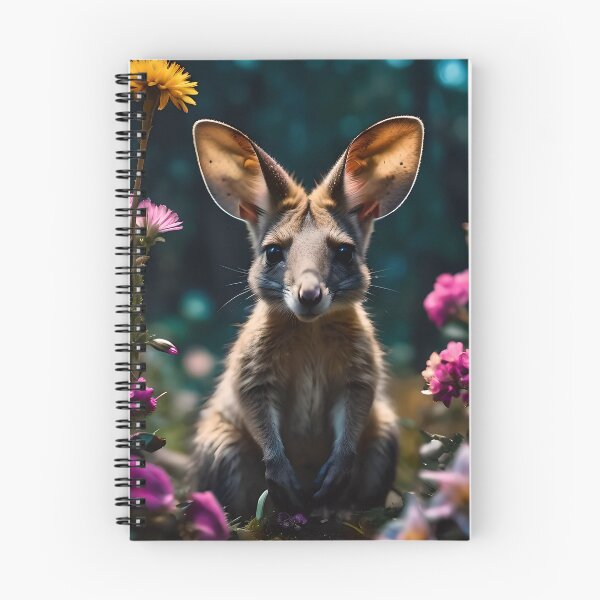 Item preview, Cute Happy Wallaby Kangaroo designed and sold by TheArtOfPat.
