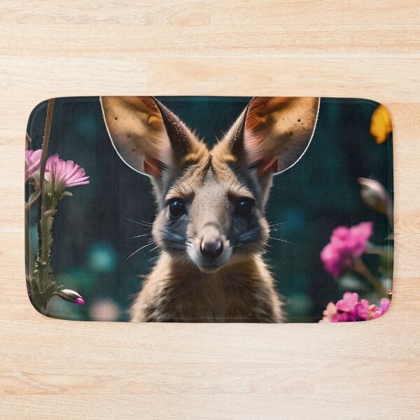 Item preview, Cute Happy Wallaby Kangaroo designed and sold by TheArtOfPat.