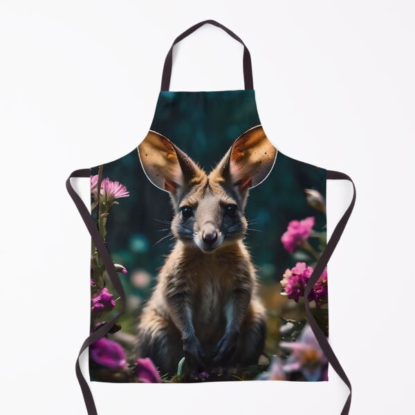 Item preview, Cute Happy Wallaby Kangaroo designed and sold by TheArtOfPat.