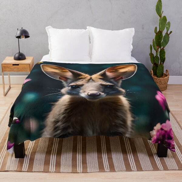 Item preview, Cute Happy Wallaby Kangaroo designed and sold by TheArtOfPat.