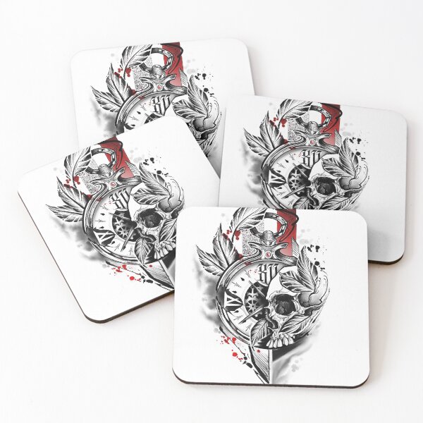 Item preview, Skull and time  designed and sold by Cassioarte.