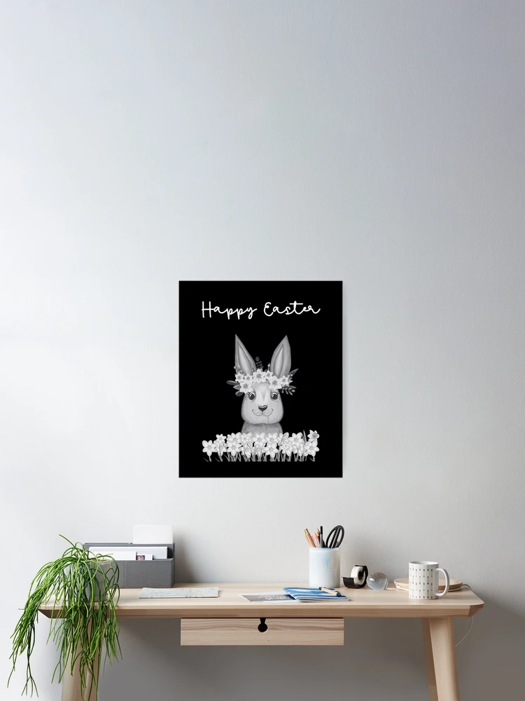 Thumbnail 2 of 3, Poster, Easter Rabbit designed and sold by DMHG.