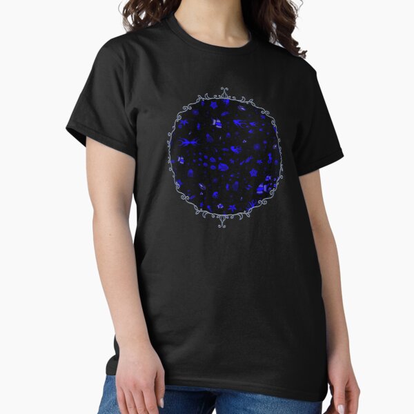 Item preview, Sea of Shapes and Shadows - Blue designed and sold by StephOBrien.