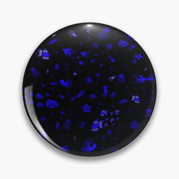 Item preview, Sea of Shapes and Shadows - Blue designed and sold by StephOBrien.