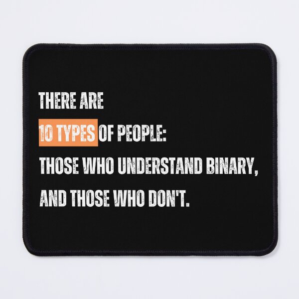 Item preview, There are 10 types of people: those who understand binary, and those who don't | Programming tips sticker - JSX designed and sold by VenomKage.