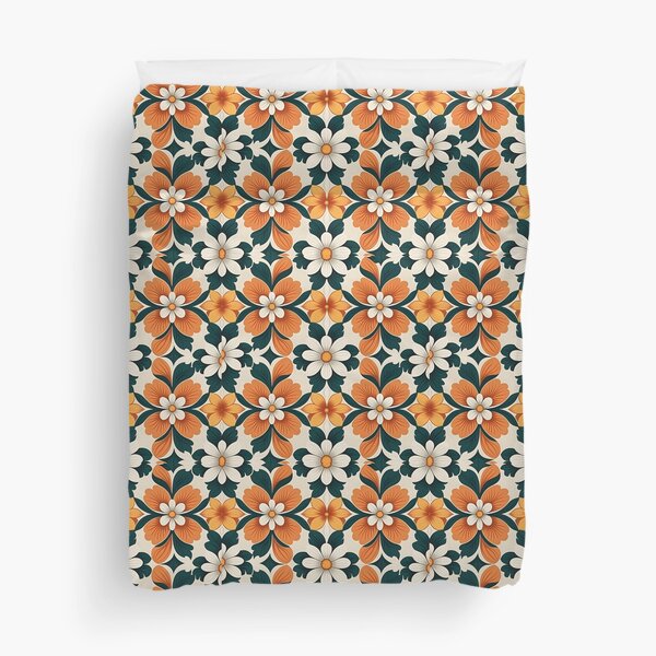 70s Flower Duvet Covers for Sale | Redbubble