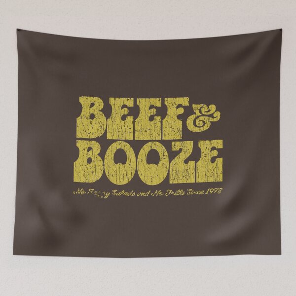 Item preview, Beef & Booze 1978 designed and sold by AstroZombie6669.