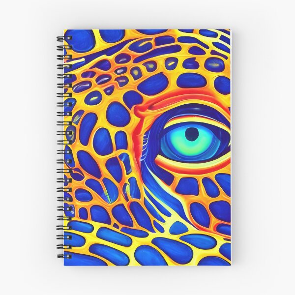 Item preview, Abstract Leopard blue eye  designed and sold by christineiris.