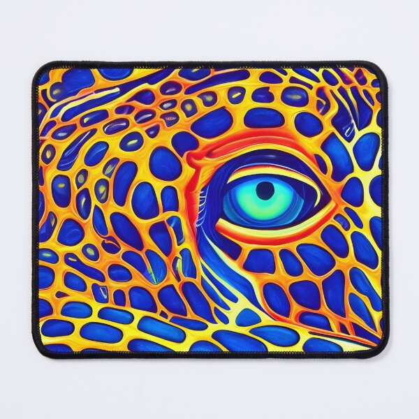 Item preview, Abstract Leopard blue eye  designed and sold by christineiris.