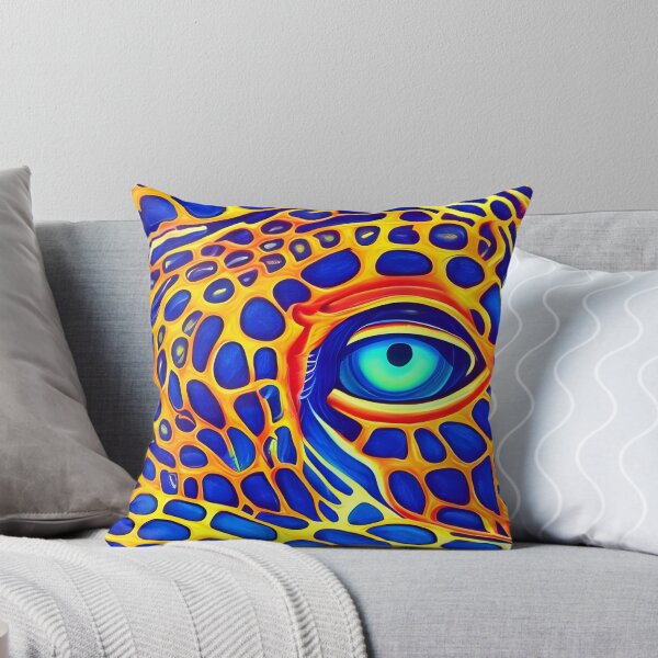 Item preview, Abstract Leopard blue eye  designed and sold by christineiris.