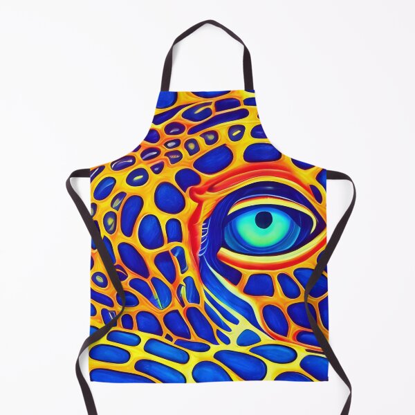 Item preview, Abstract Leopard blue eye designed and sold by christineiris.