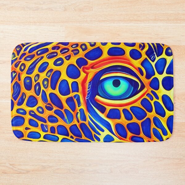 Item preview, Abstract Leopard blue eye  designed and sold by christineiris.