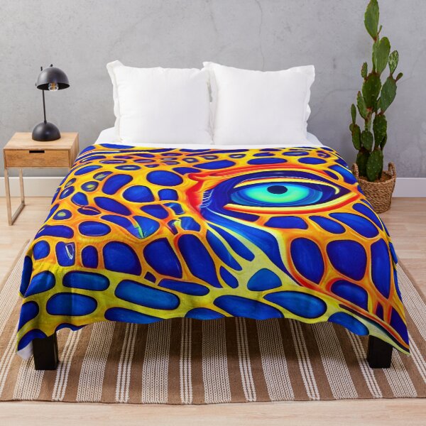 Item preview, Abstract Leopard blue eye  designed and sold by christineiris.