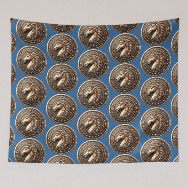 Item preview, HORSE SHIELD - #336699 designed and sold by Marlon Oseguera.
