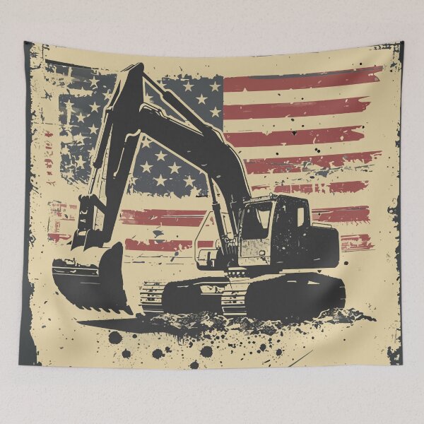 Item preview, Excavator USA Edition designed and sold by muskitt.
