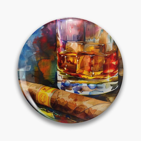 Artikelvorschau, Chromatisches Flüstern – Eine kubistisch-fauvistisch-impressionistische Geschichte von Whisky, Zigarre und Rauch entworfen und verkauft von OlfactoART Studio.
