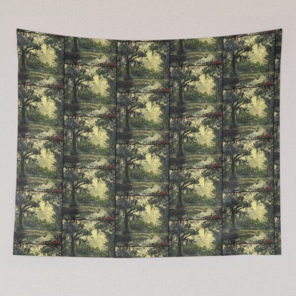 Item preview, "The Visit" ( To a Lush Louisiana Swamp ) designed and sold by tony777.