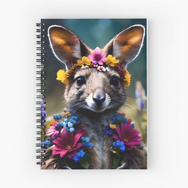 Item preview, Cute Happy Wallaby Kangaroo designed and sold by TheArtOfPat.