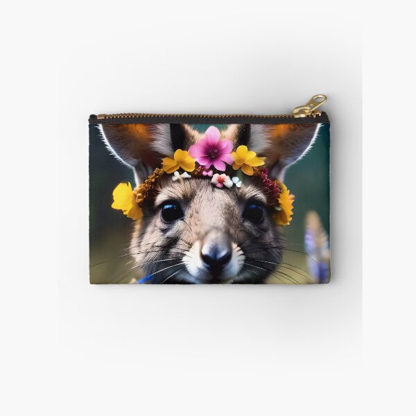 Item preview, Cute Happy Wallaby Kangaroo designed and sold by TheArtOfPat.
