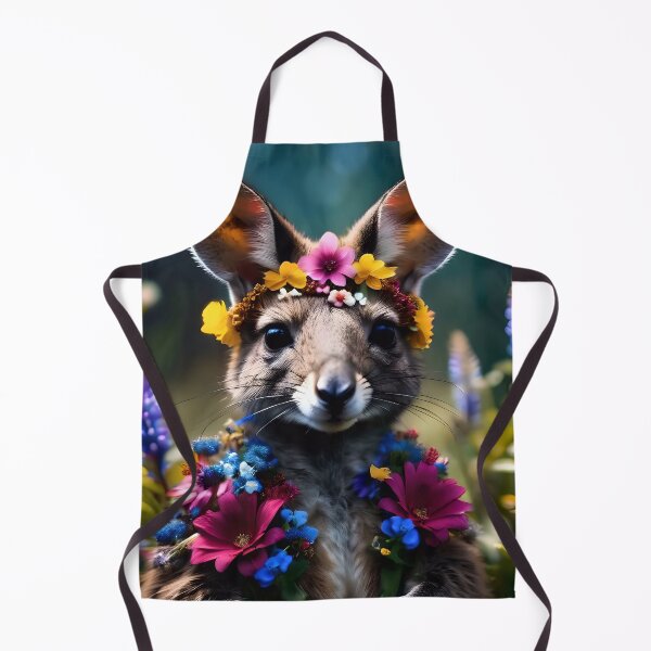 Item preview, Cute Happy Wallaby Kangaroo designed and sold by TheArtOfPat.