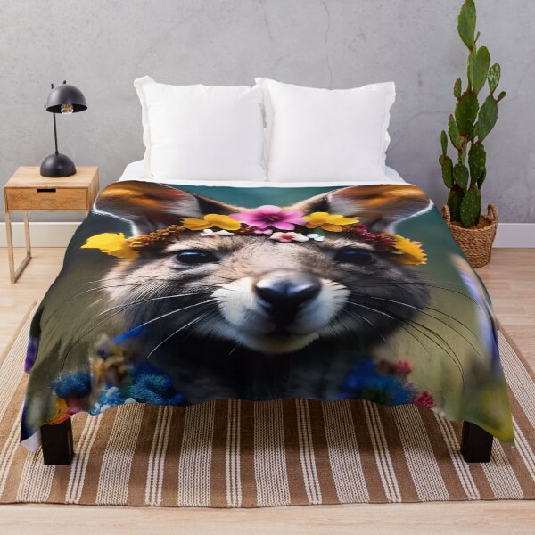 Item preview, Cute Happy Wallaby Kangaroo designed and sold by TheArtOfPat.