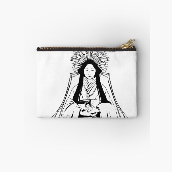 Item preview, Sun Goddess Amaterasu Black and white designed and sold by Leeh-designs.