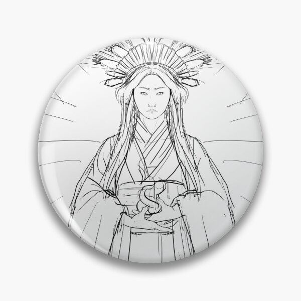 Item preview, Sun Goddess Amaterasu Line designed and sold by Leeh-designs.