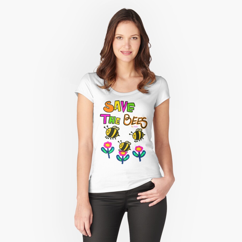 Item preview, Fitted Scoop T-Shirt designed and sold by KatScarlet.