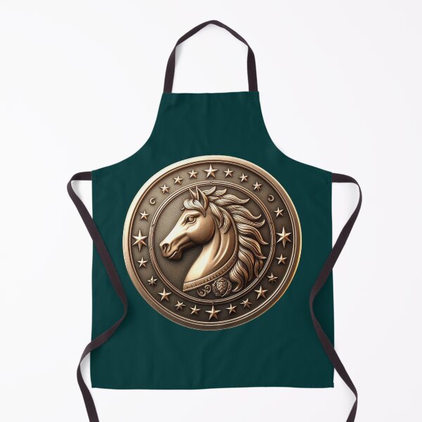 Item preview, HORSE SHIELD - #003333 designed and sold by Marlon Oseguera.