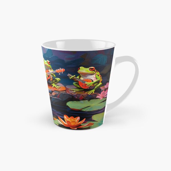 Item preview, Lily Pad Serenade - Frogs' Twilight Concert  designed and sold by RayFineArt.