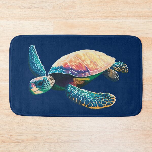 Item preview, Colorful Sea Turtle designed and sold by Catherine Harrison.