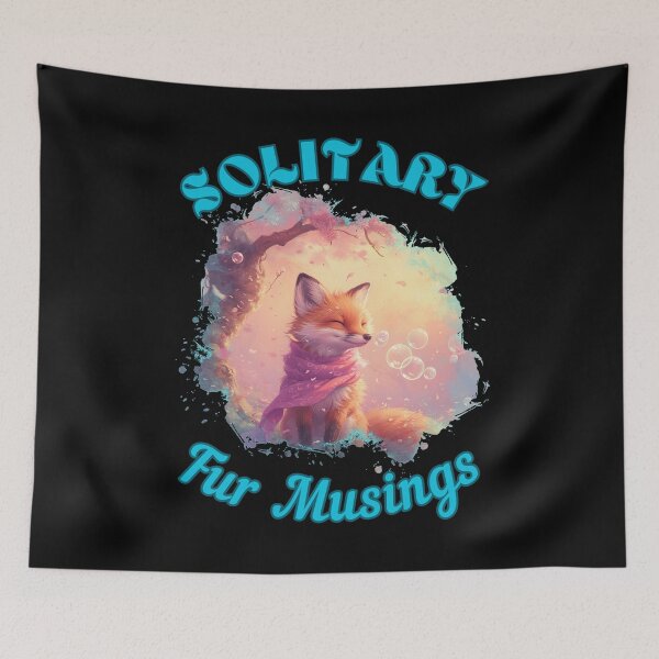 Item preview, Solitary Fur Musings. fox face designed and sold by FoxVibes.