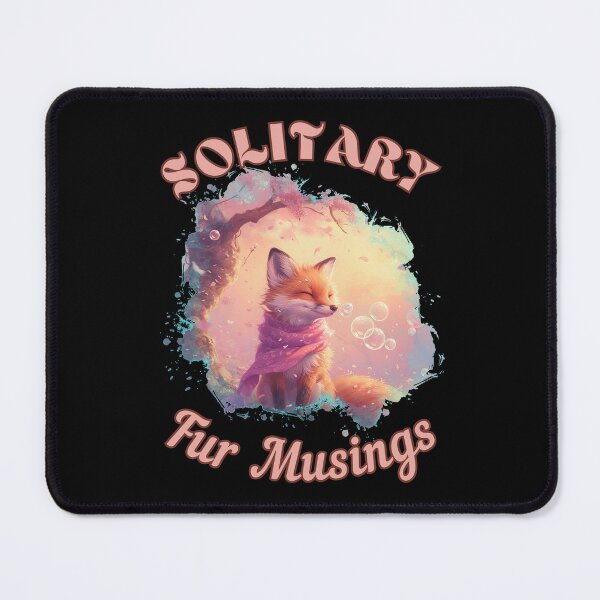 Item preview, Solitary Fur Musings. realistic fox designed and sold by FoxVibes.