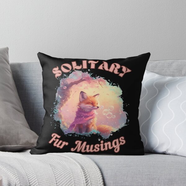 Item preview, Solitary Fur Musings. realistic fox designed and sold by FoxVibes.