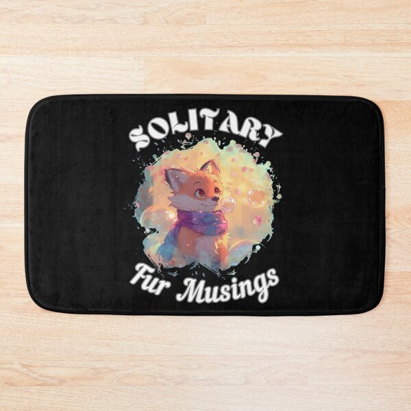 Item preview, Solitary Fur Musings. fox quote designed and sold by FoxVibes.