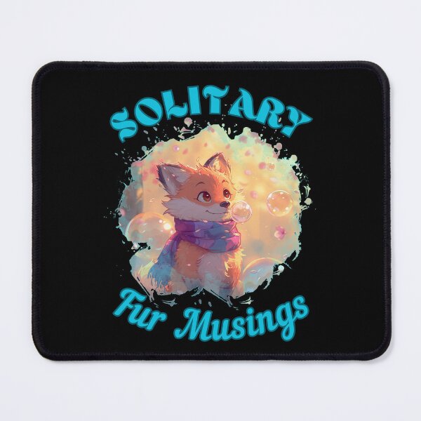 Item preview, Solitary Fur Musings. vintage fox designed and sold by FoxVibes.