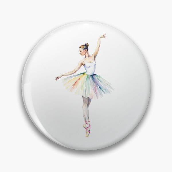 Item preview, Ballerina in Pastel Watercolour designed and sold by DiscoGypsyFish.