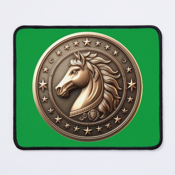Item preview, HORSE SHIELD - #009933 designed and sold by Marlon Oseguera.