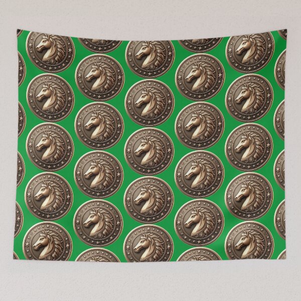 Item preview, HORSE SHIELD - #009933 designed and sold by Marlon Oseguera.