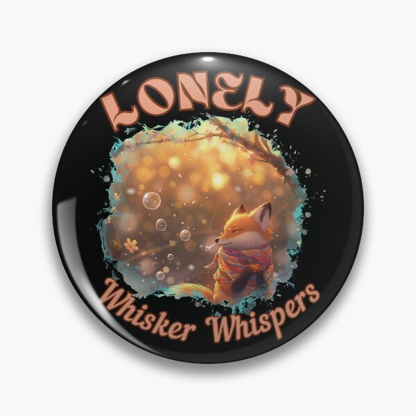 Item preview, Lonely Whisker Whispers. cool fox designed and sold by FoxVibes.