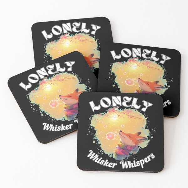 Item preview, Lonely Whisker Whispers. fox quote designed and sold by FoxVibes.