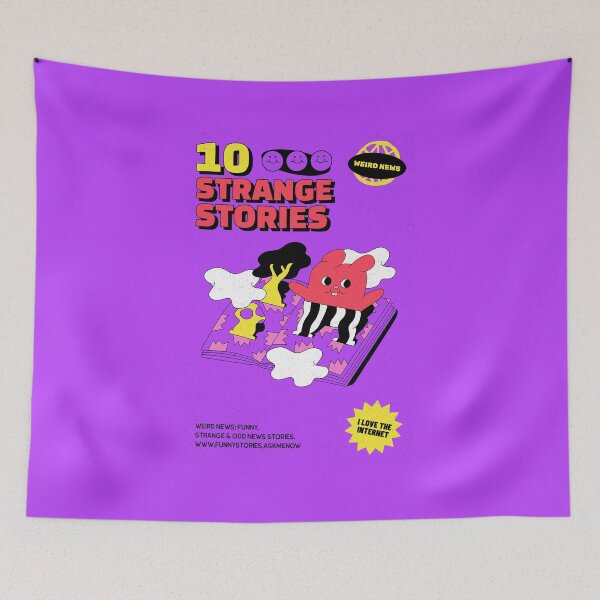 Item preview, Strange Stories My Strange Weird News Stories The strange Adventures  designed and sold by StudioTVDinners.