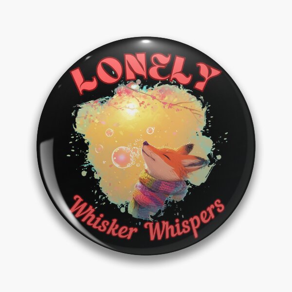 Item preview, Lonely Whisker Whispers. retro fox designed and sold by FoxVibes.