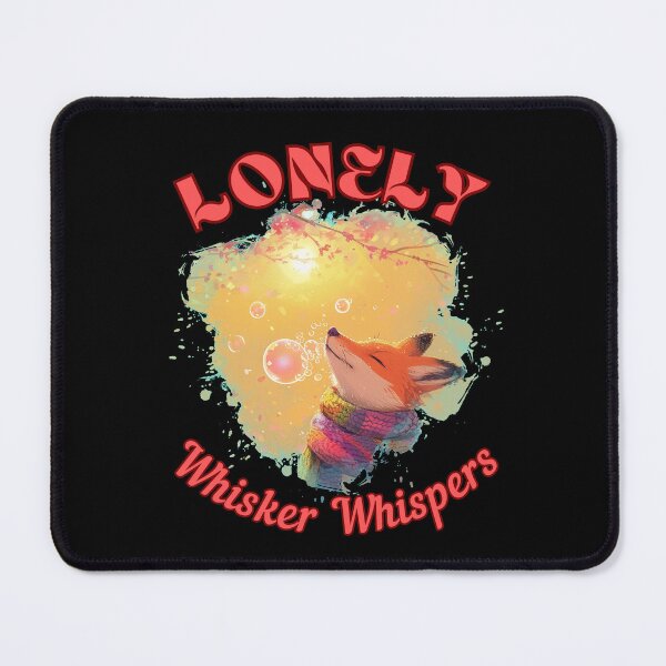 Item preview, Lonely Whisker Whispers. retro fox designed and sold by FoxVibes.